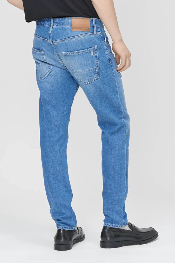 Uniform – Danny Regular Cropped - Jeans Blu Chiaro