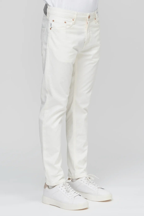 Uniform – Danny Regular Cropped - Jeans Bianco