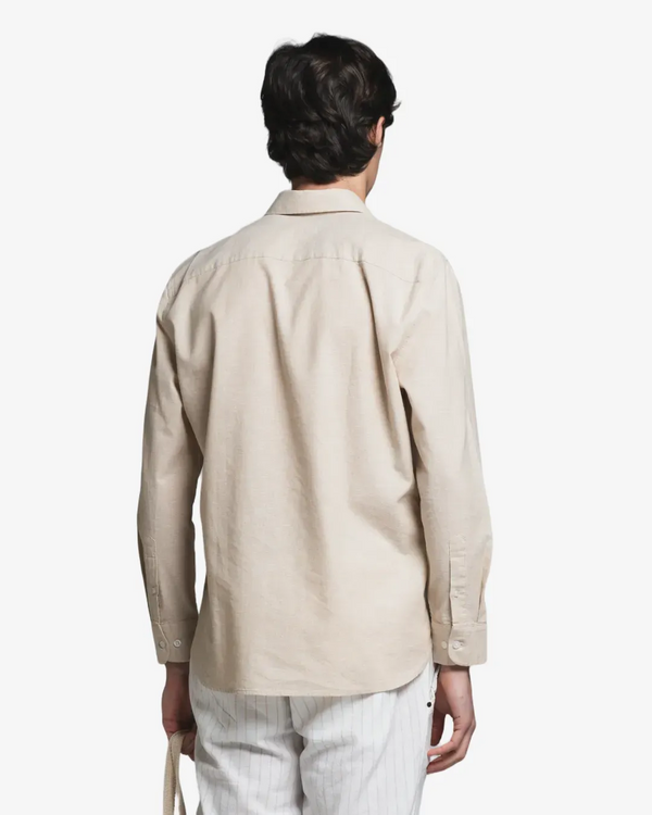 Impure – Cleveland – Camicia Serafino in Lino e Cotone
