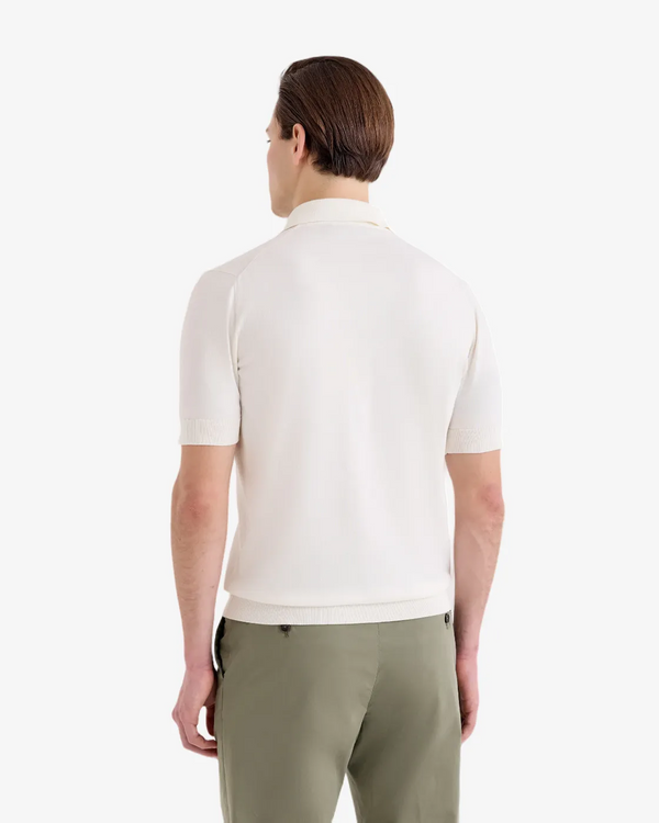 Filippo De Laurentiis – Polo Skipper in Cotone Crêpe