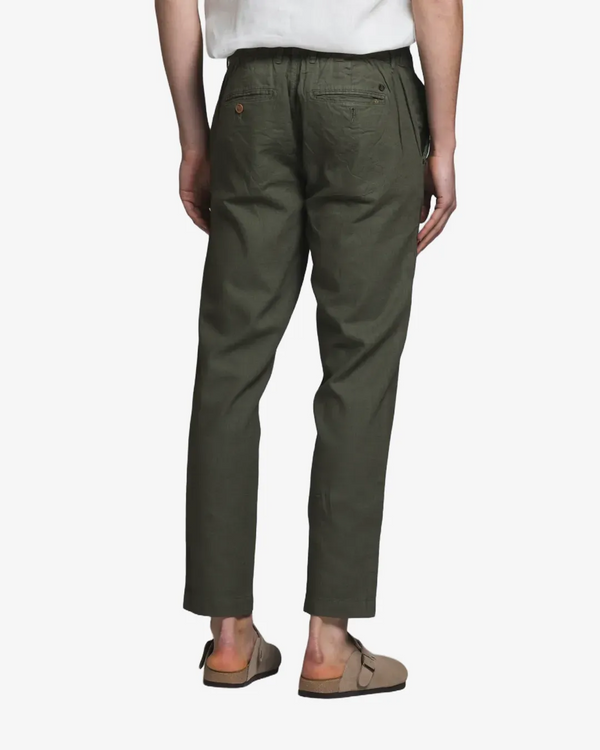 Impure – Miles – Pantalone Chino in Lino e Cotone