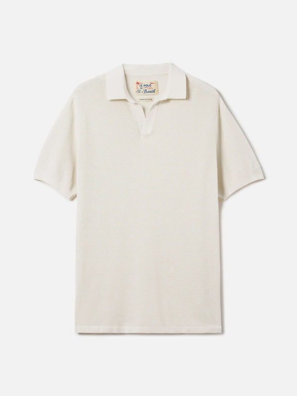 MC2 Saint Barth – Sloan Mesh – Polo in Cotone Traforato