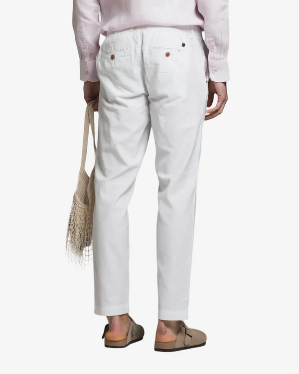 Impure – Miles – Pantalone Chino in Lino e Cotone