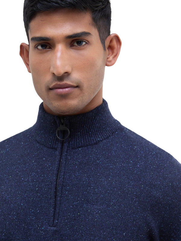 Pull Mezza Zip Tisbury - Barbour