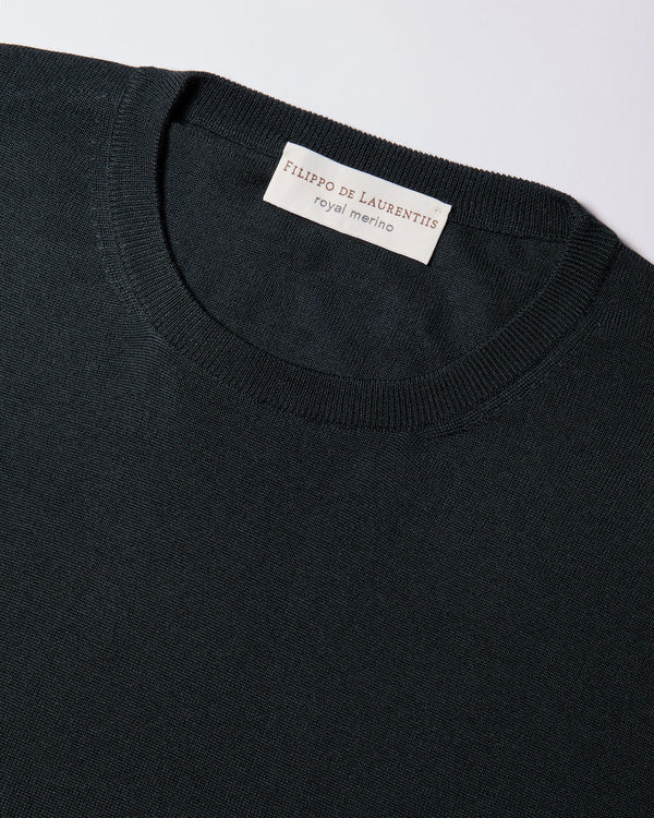 Pull Girocollo Lana Merinos Finezza 16 - Filippo De Laurentiis