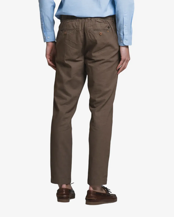 Impure – Miles – Pantalone Chino in Lino e Cotone