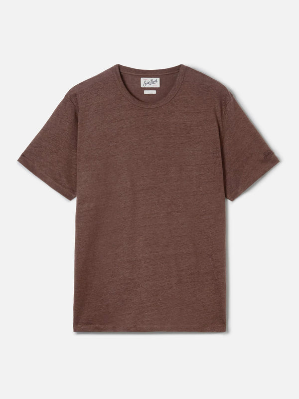 MC2 Saint Barth – Ecstasea – T-shirt in Lino