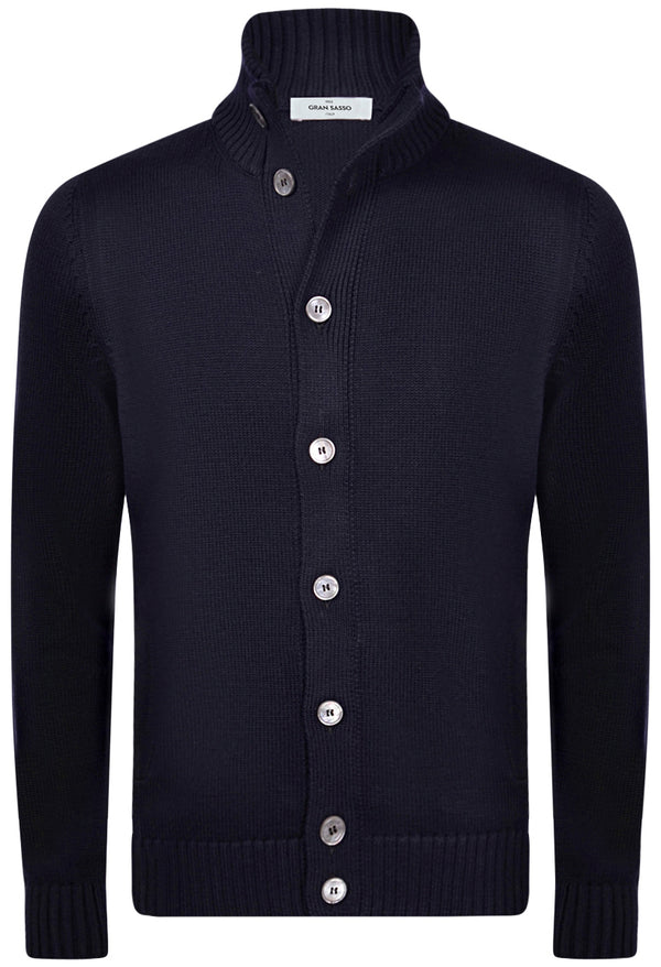 Cardigan Lupetto 3 Fili - Gran Sasso