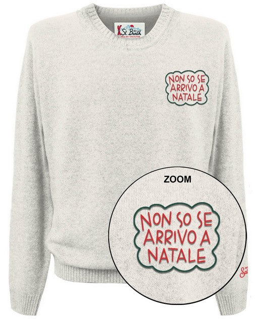 Pullover "Non so se arrivo a Natale" - MC2