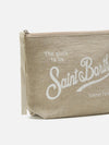 MC2 Saint Barth – Aline – Pochette in Lino Beige