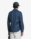 Impure – Riley – Camicia in Denim Slub Collo Francese