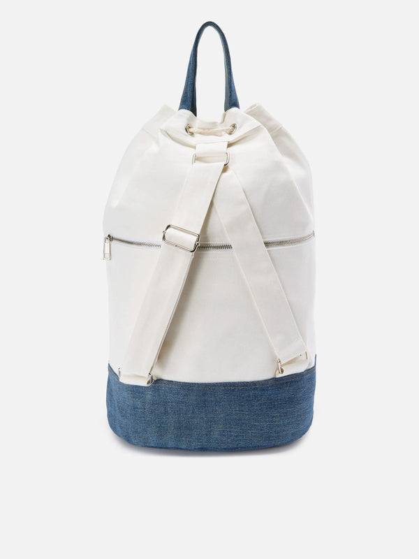 MC2 Saint Barth – Beach Backpack Denim – Zaino in Cotone
