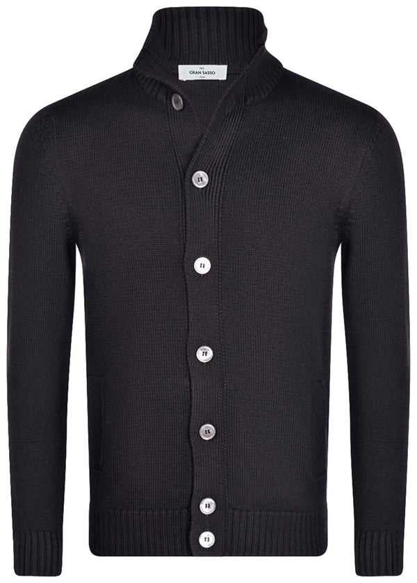 Cardigan Lupetto 3 Fili - Gran Sasso