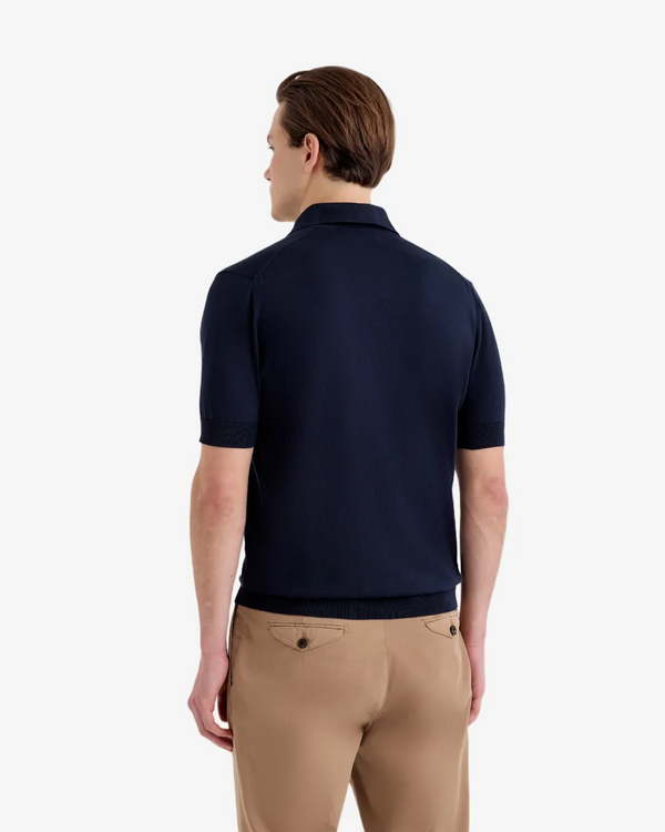 Filippo De Laurentiis – Polo Skipper in Cotone Crêpe