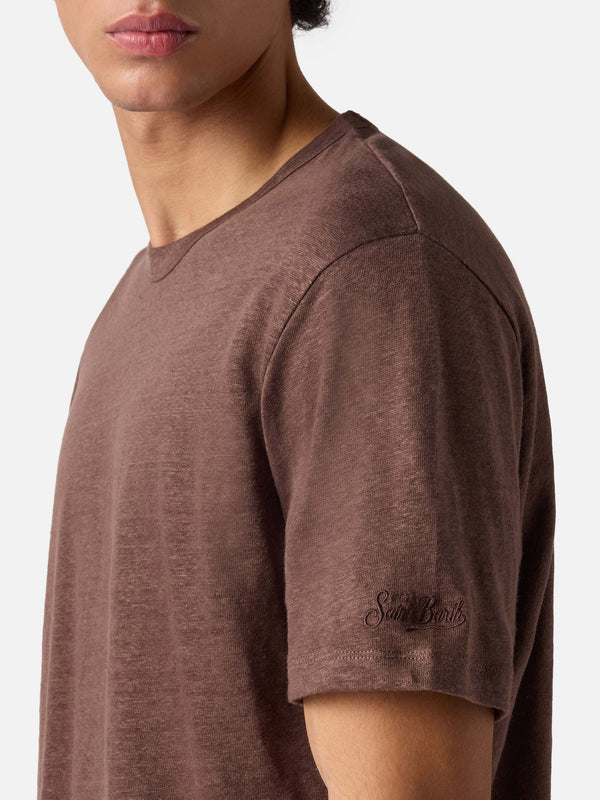 MC2 Saint Barth – Ecstasea – T-shirt in Lino