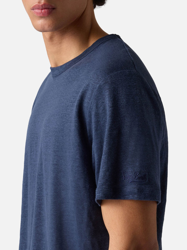 MC2 Saint Barth – Ecstasea – T-shirt in Lino