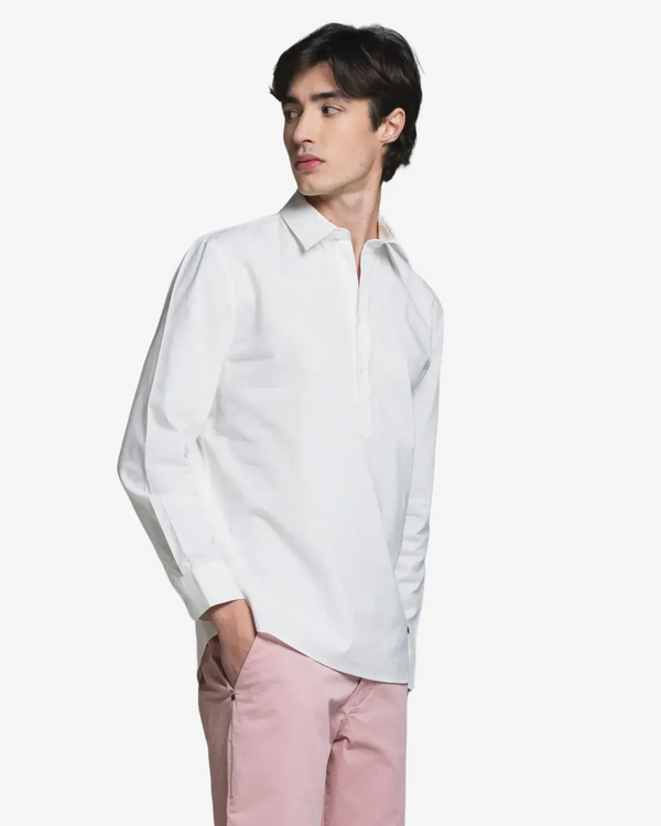 Impure – Cleveland – Camicia Serafino in Lino e Cotone