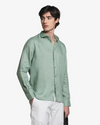 Impure – Riley – Camicia 100% Lino Collo Francese