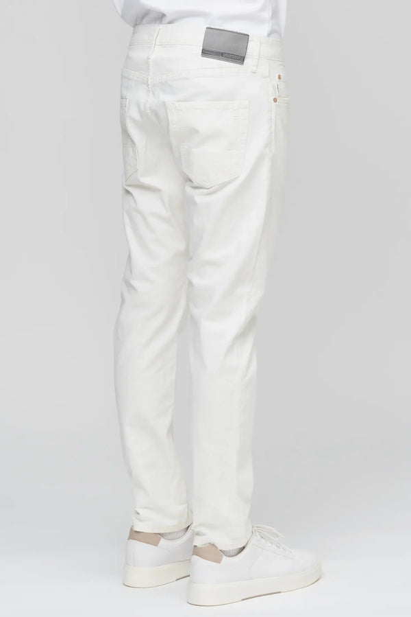 Uniform – Danny Regular Cropped - Jeans Bianco