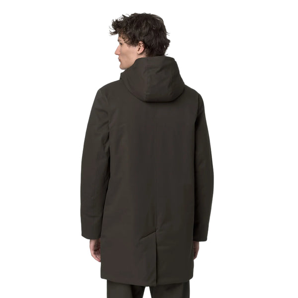 Giubbino Tre Quarti Jarno Twill Marmotta - K-WAY