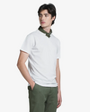 Impure – Lester – T-shirt Serafino in Jersey