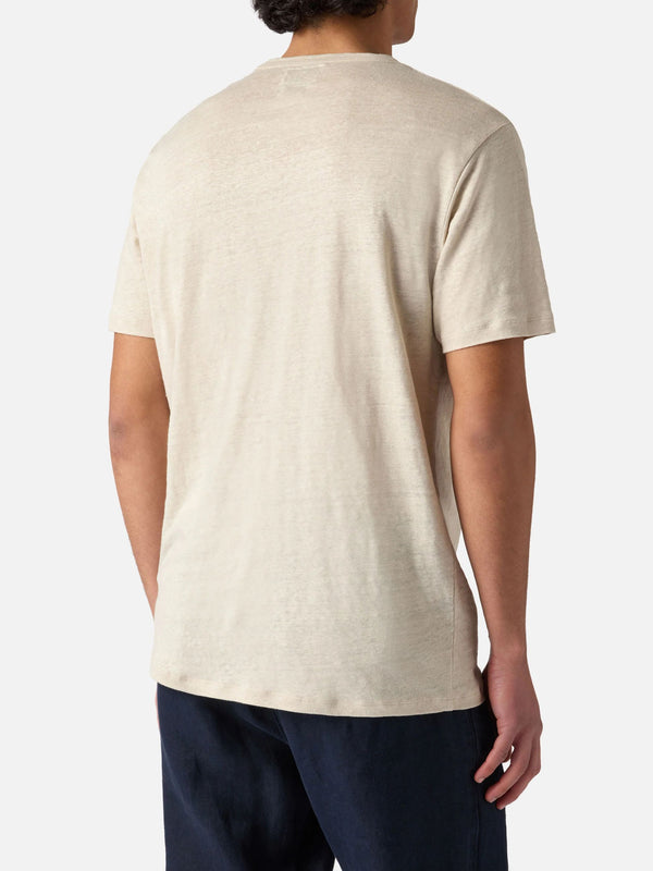 MC2 Saint Barth – Ecstasea – T-shirt in Lino