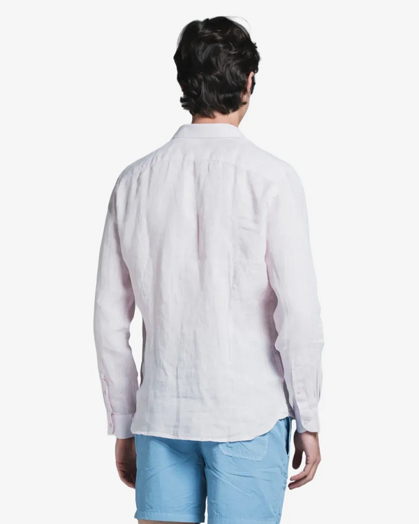 Impure – Riley – Camicia 100% Lino Collo Francese