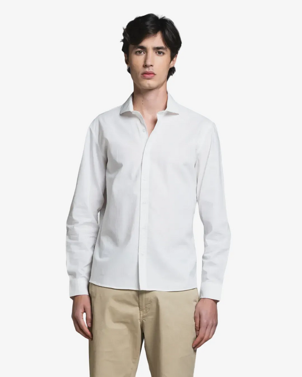Impure – Riley – Camicia 100% Lino Collo Francese