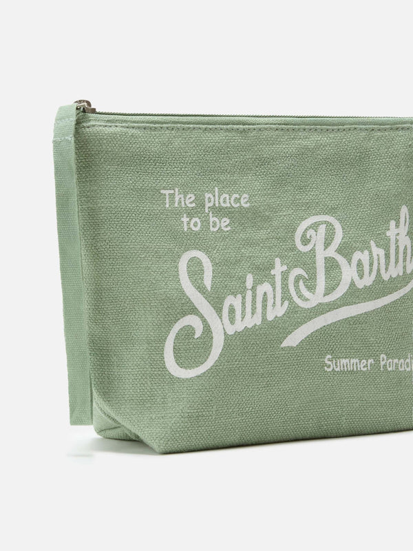 MC2 Saint Barth – Aline – Pochette in Lino Sage