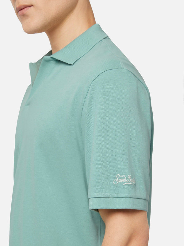 MC2 Saint Barth – Charles – Polo in Piqué di Cotone