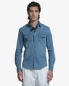 Impure – Ford – Camicia Texana in Denim