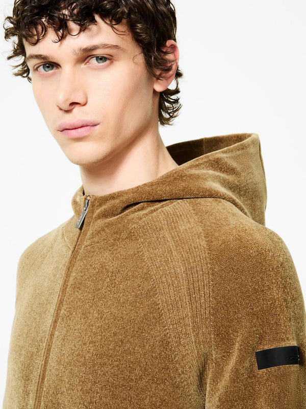 Pull Full Zip Velvet Hood - RRD