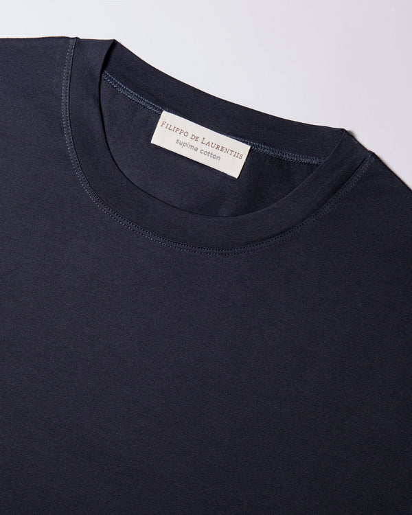 Filippo De Laurentiis – T-shirt Sottogiacca in Cotone Supima