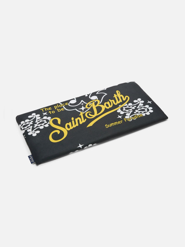 MC2 Saint Barth – Aidan – Telo Mare in Microfibra Bandana Black