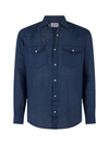 Camicia Texana Denim Lino - MC2