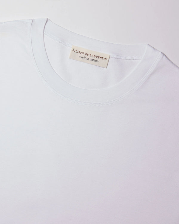 Filippo De Laurentiis – T-shirt Sottogiacca in Cotone Supima