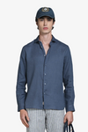 Impure – Riley – Camicia 100% Lino Collo Francese
