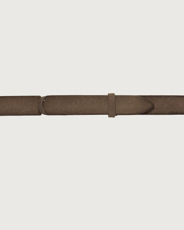Orciani – Nobuckle Cloudy – Cintura in Suede