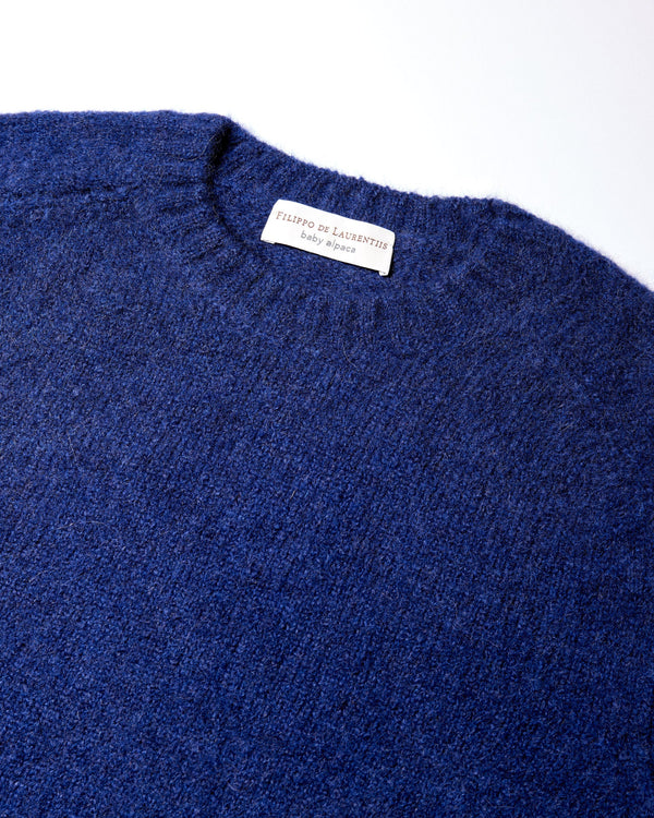 Maglione Girocollo Baby Alpaca - Filippo De Laurentiis