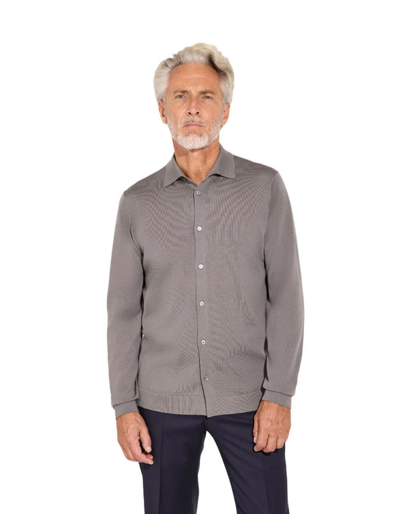 Camicia Lana Merinos - Filippo De Laurentiis