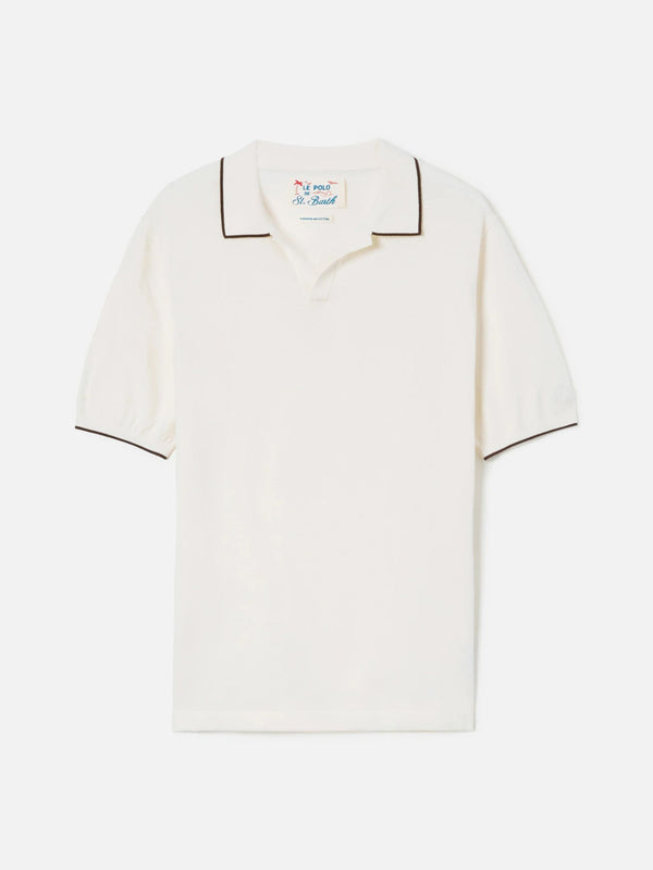 MC2 Saint Barth – Sloan – Polo in Cotone High Twist