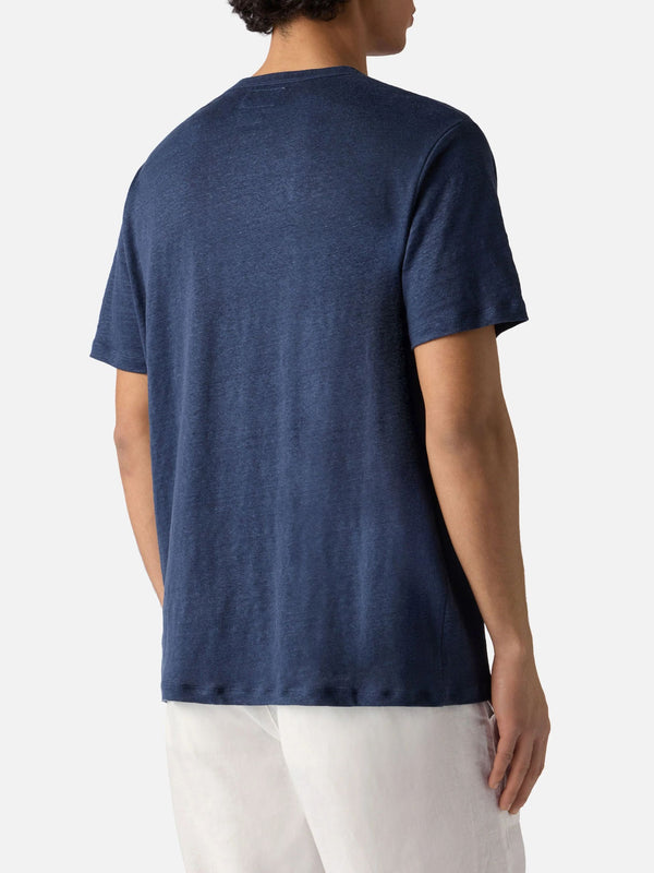MC2 Saint Barth – Ecstasea – T-shirt in Lino