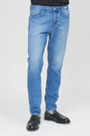 Uniform – Danny Regular Cropped - Jeans Blu Chiaro