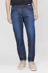 Uniform – Danny Regular Cropped - Jeans Blu Scuro