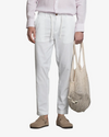 Impure – Miles – Pantalone Chino in Lino e Cotone