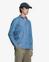 Impure – Riley – Camicia in Denim Slub Collo Francese
